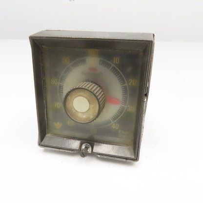 Eagle Signal HQ901A6 Percentage Timer Panel Meter 0-100% @ 15 Seconds 120V