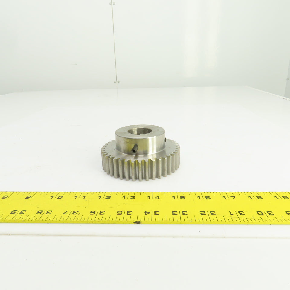 Browning NSS1040 40 External Tooth Spur Gear 7/8" Bore 10 Pitch 1" W x 4.2" OD