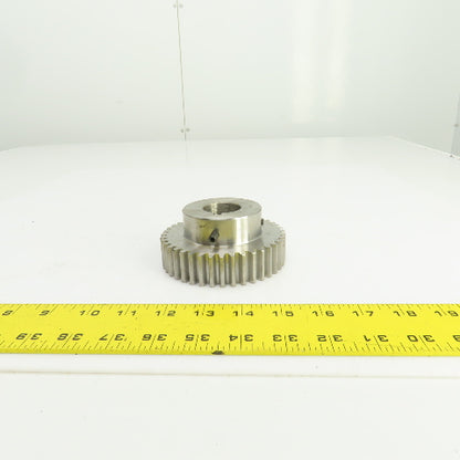 Browning NSS1040 40 External Tooth Spur Gear 7/8" Bore 10 Pitch 1" W x 4.2" OD