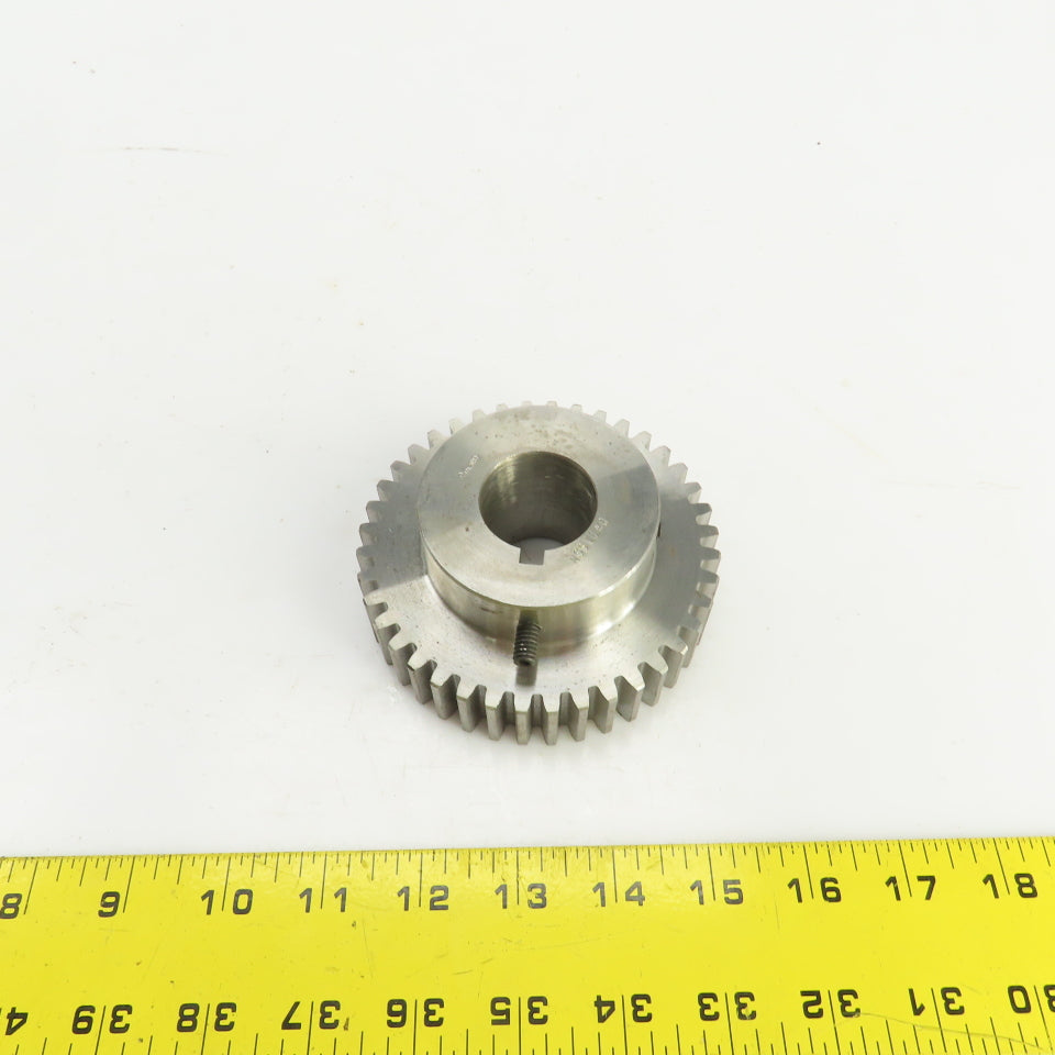 Browning NSS1040 40 External Tooth Spur Gear 7/8" Bore 10 Pitch 1" W x 4.2" OD