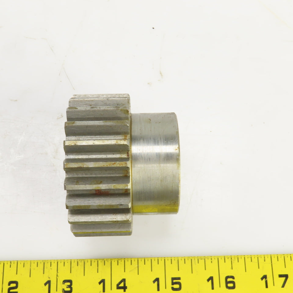 Ametric M2.5 x 23 23 Tooth Spur Gear 14mm Bore 10 Pitch 25mm W x 62.5mm OD