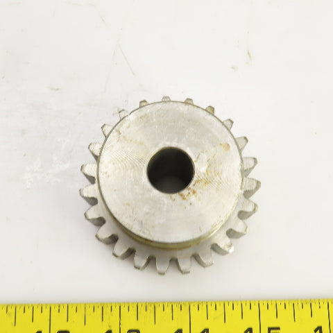 Ametric M2.5 x 23 23 Tooth Spur Gear 14mm Bore 10 Pitch 25mm W x 62.5mm OD