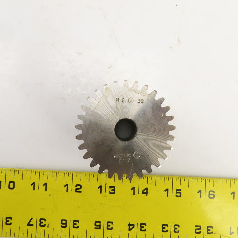 Ametric M2 x 29 29 Tooth Spur Gear 14mm Bore 20mm W x 61.5mm OD