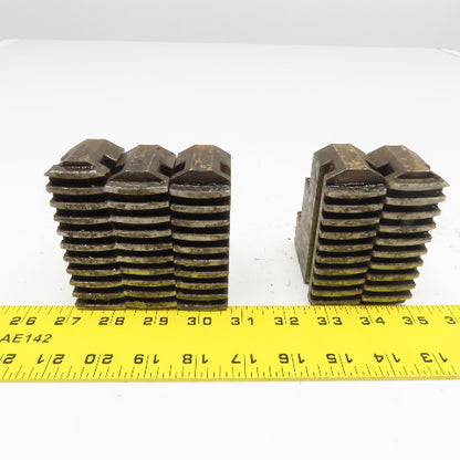 Lathe Scroll Chuck Step Hard Jaws 3-1/2" x 1-1/4" x 2-1/4"T Lot of 5