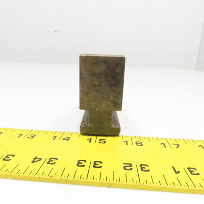 3-1/2" x 1-1/4" x 2-1/2" Tall Lathe Scroll Chuck Step Hard Jaws Lot Of 3