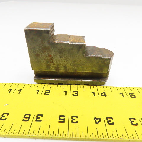 3" x 3/4" x 2-1/4" Tall Lathe Scroll Chuck Step Hard Jaws Lot Of 3