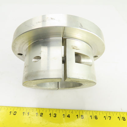 Flange Mount Aluminum Shaft Collar 3" Bore 6-1/2" OD