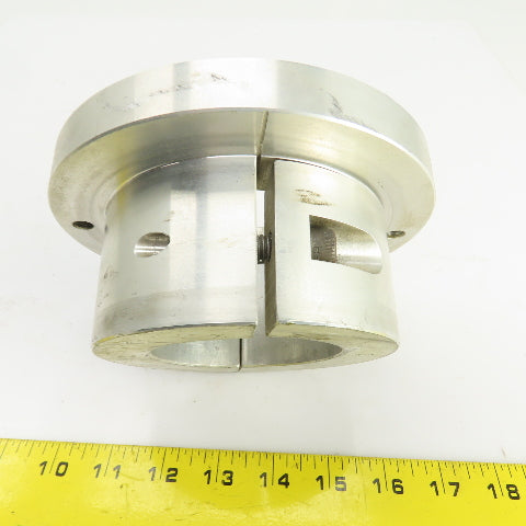 Flange Mount Aluminum Shaft Collar 3" Bore 6-1/2" OD