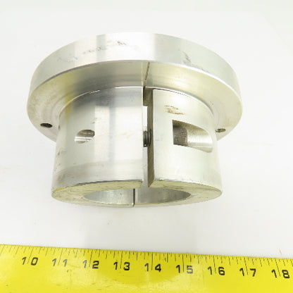 Flange Mount Aluminum Shaft Collar 3" Bore 6-1/2" OD