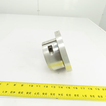 Flange Mount Aluminum Shaft Collar 3" Bore 6-1/2" OD