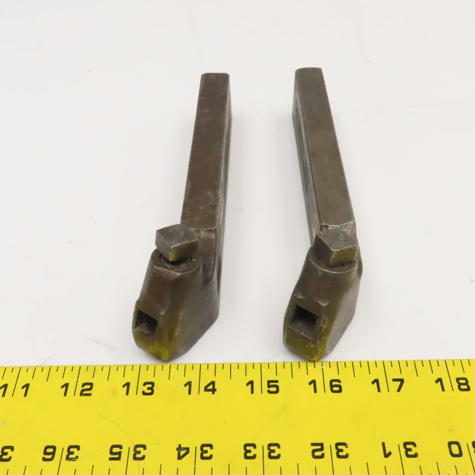 Williams TH-2-L Left Hand Lathe Tool Bit Holder 1/2" Square Lot Of 2