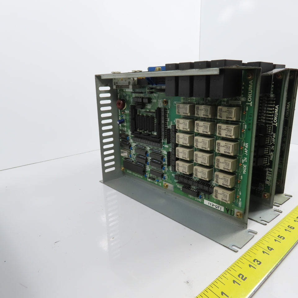 Okuma FUB-P4M4 FUB-DR3 FUB-P4R2 Servo Drive Controller Ver 2.0 2.0.1 Lot of 4