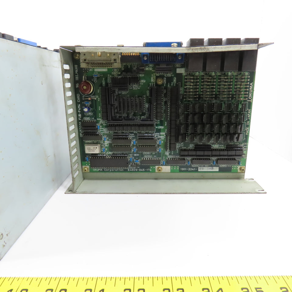 Okuma FUB-P4M4 FUB-DR3 FUB-P4R2 Servo Drive Controller Ver 2.0 2.0.1 Lot of 4