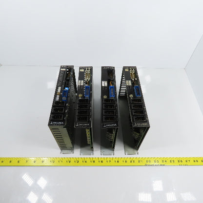 Okuma FUB-P4M4 FUB-DR3 FUB-P4R2 Servo Drive Controller Ver 2.0 2.0.1 Lot of 4