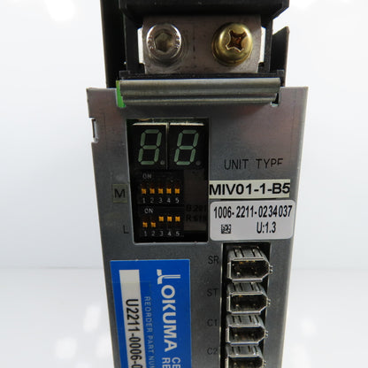 Okuma MIV01-1-B5 Servo Drive Module