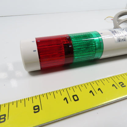 Patlite LR4-02WJN Signal Tower Light Base W/Red & Green 24V DC 6.6W