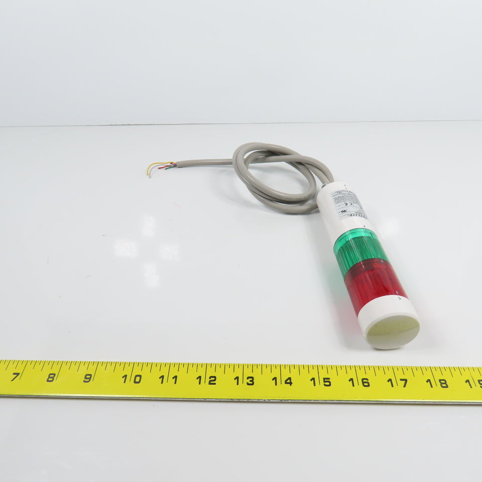 Patlite LR4-02WJN Signal Tower Light Base W/Red & Green 24V DC 6.6W
