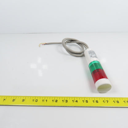 Patlite LR4-02WJN Signal Tower Light Base W/Red & Green 24V DC 6.6W