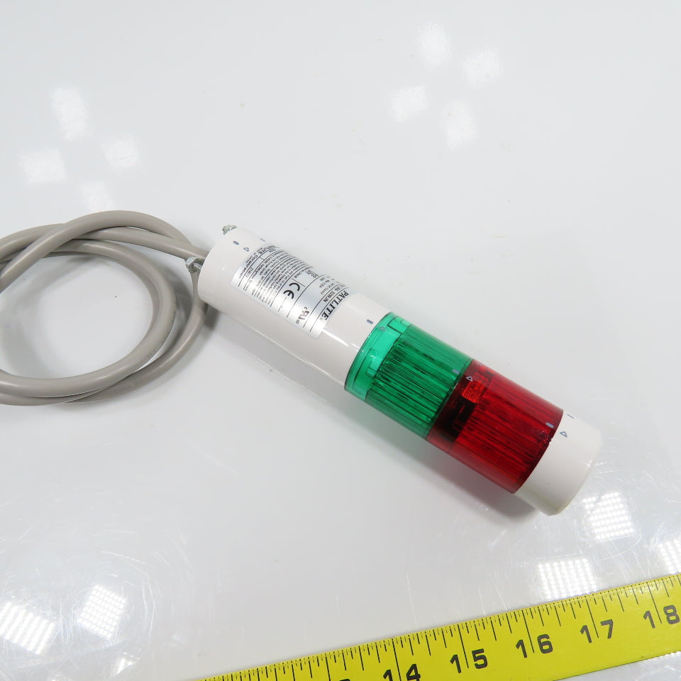 Patlite LR4-02WJN Signal Tower Light Base W/Red & Green 24V DC 6.6W