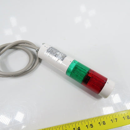 Patlite LR4-02WJN Signal Tower Light Base W/Red & Green 24V DC 6.6W
