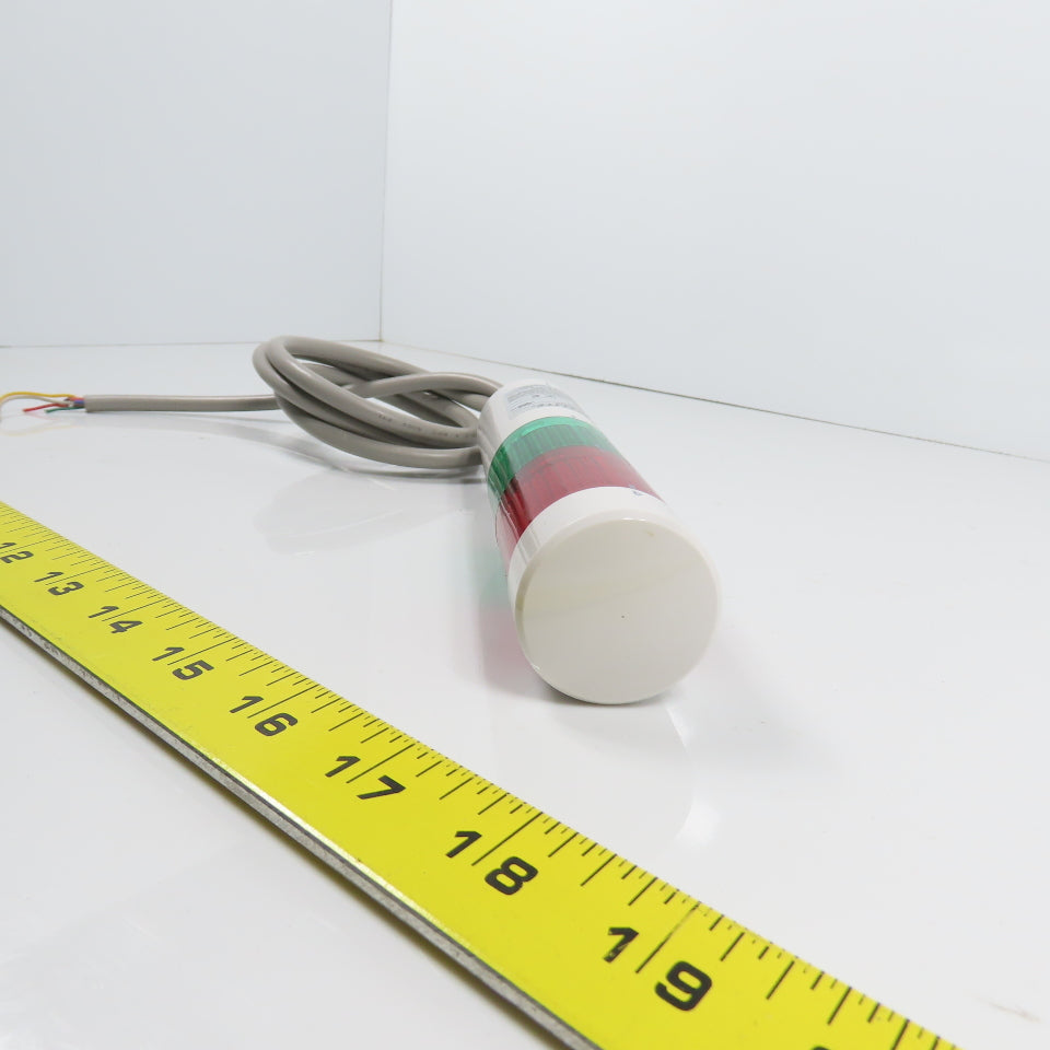 Patlite LR4-02WJN Signal Tower Light Base W/Red & Green 24V DC 6.6W