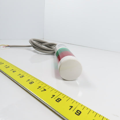 Patlite LR4-02WJN Signal Tower Light Base W/Red & Green 24V DC 6.6W