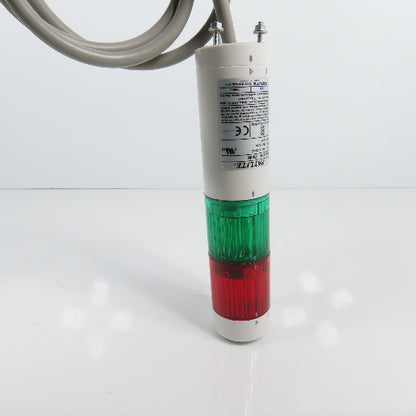 Patlite LR4-02WJN Signal Tower Light Base W/Red & Green 24V DC 6.6W