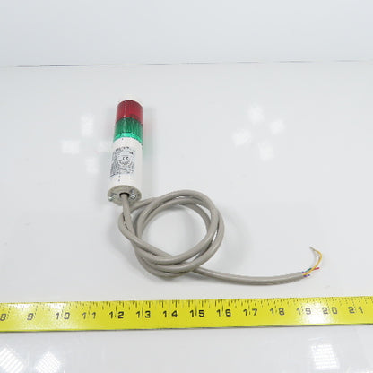 Patlite LR4-02WJN Signal Tower Light Base W/Red & Green 24V DC 6.6W