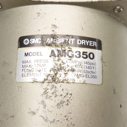 SMC AMG50 Ambient Air Dryer Mist Separator 1/2" NPT