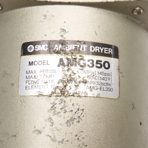 SMC AMG50 Ambient Air Dryer Mist Separator 1/2" NPT