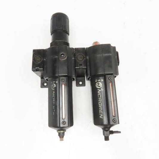 Norgren L74M-3AP-QDN 1/2" NPT Compressed Air Filter Regulator Lubricator