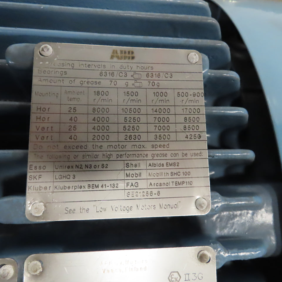 ABB M3GP-280SMC-4-B3 110kW AC Electric Motor 690/400V 50HZ 3PH 1485RPM 280 Frame