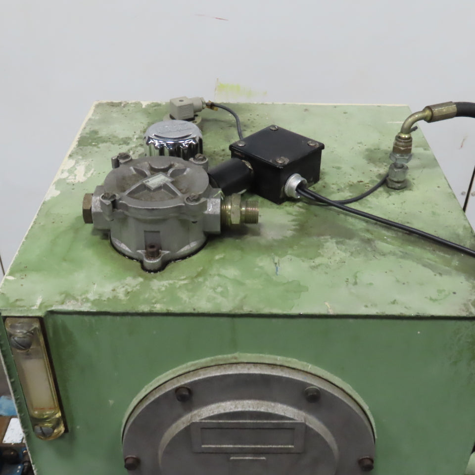 Vickers 3kW 23 Gallon Hydraulic Power Unit 460V 3PH W/PVQ13-A2R-SES 13.8 cm³/r