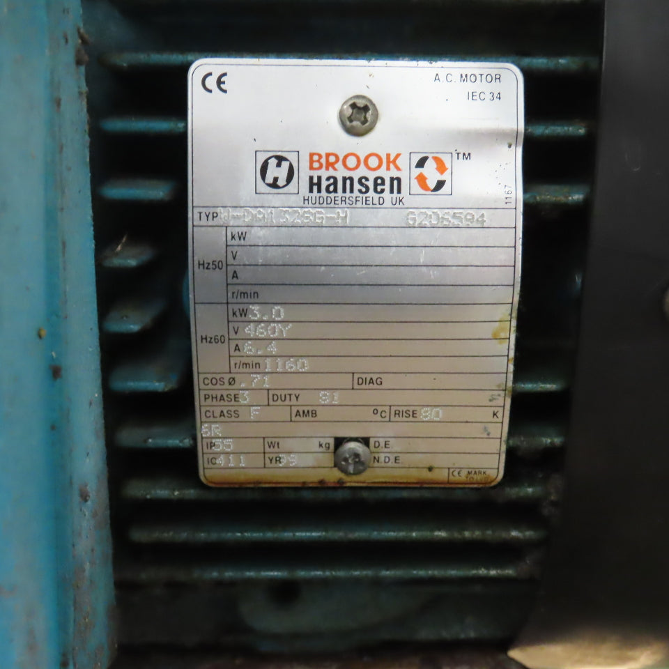 Vickers 3kW 23 Gallon Hydraulic Power Unit 460V 3PH W/PVQ13-A2R-SES 13.8 cm³/r