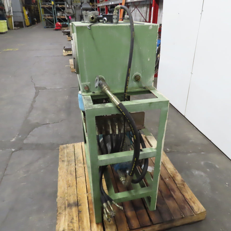 Vickers 3kW 23 Gallon Hydraulic Power Unit 460V 3PH W/PVQ13-A2R-SES 13.8 cm³/r