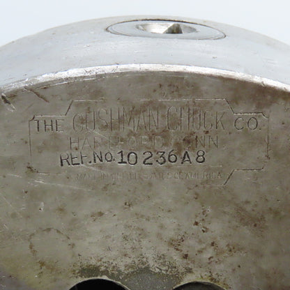 Cushman 10" Self Centering 3 Jaw Scroll Chuck D1 Mount 2-3/4" Thru Hole