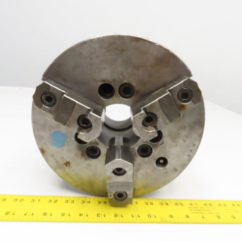 Cushman 10" Self Centering 3 Jaw Scroll Chuck D1 Mount 2-3/4" Thru Hole