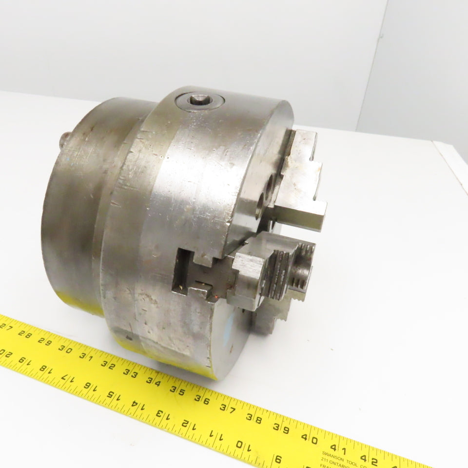 Cushman 10" Self Centering 3 Jaw Scroll Chuck D1 Mount 2-3/4" Thru Hole