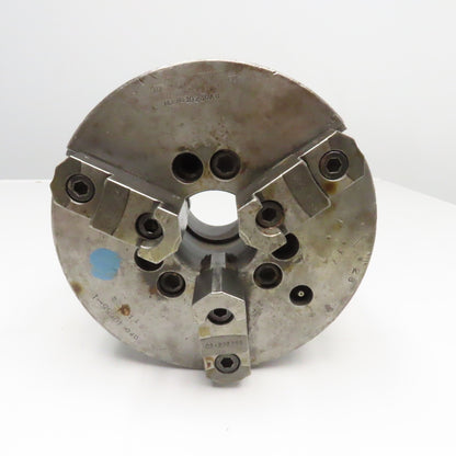 Cushman 10" Self Centering 3 Jaw Scroll Chuck D1 Mount 2-3/4" Thru Hole