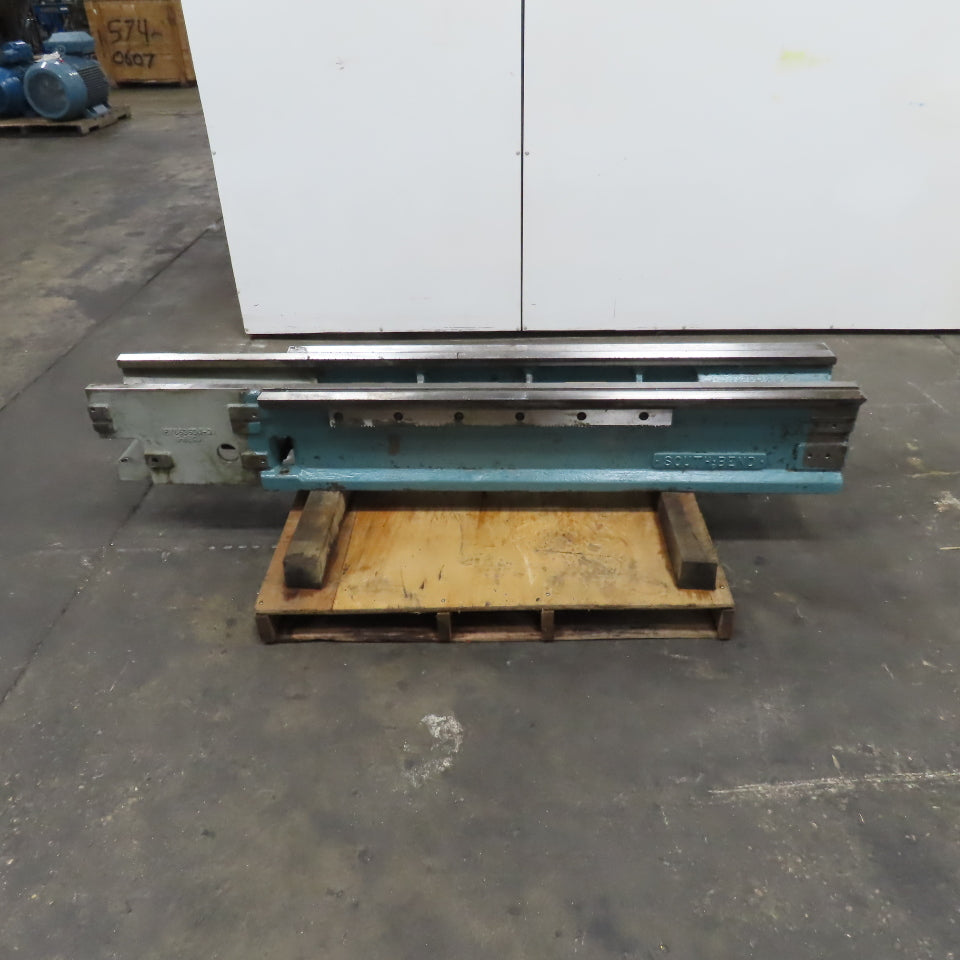 South Bend Turn-nado 17" Engine Lathe Bed 60" L