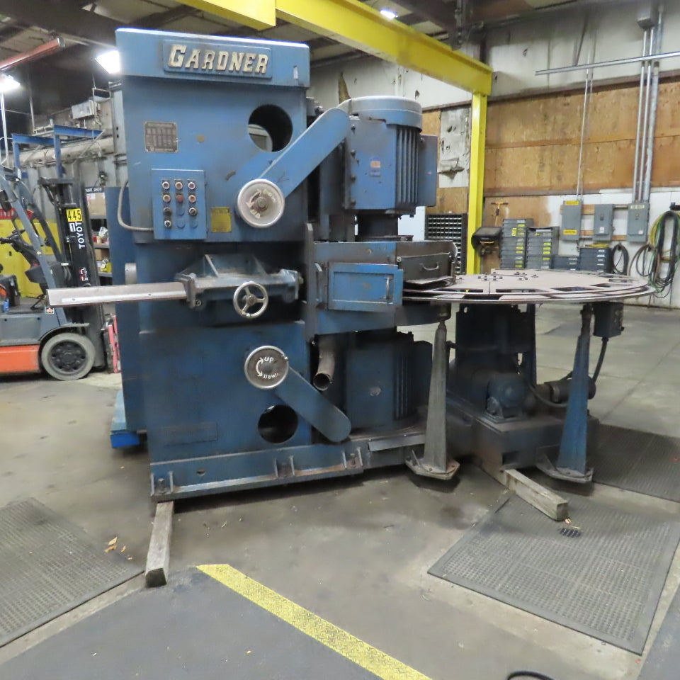 Gardner 2V36M 36" Double Disc Vertical Spring Grinder 25HP 230V 3PH 585 RPM