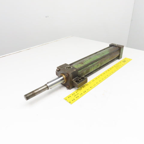 3" Bore 18" Stroke Double Acting Hydraulic Cylinder 3-1/2" Rod Projection