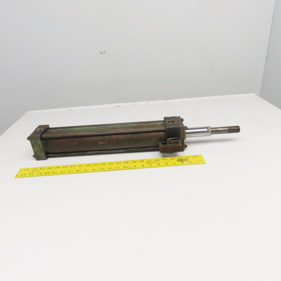 3" Bore 18" Stroke Double Acting Hydraulic Cylinder 3-1/2" Rod Projection