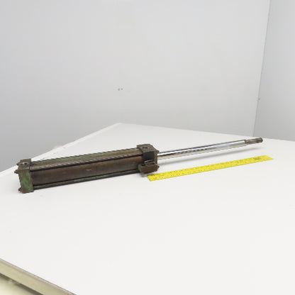 3" Bore 18" Stroke Double Acting Hydraulic Cylinder 3-1/2" Rod Projection