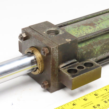 3" Bore 18" Stroke Double Acting Hydraulic Cylinder 3-1/2" Rod Projection