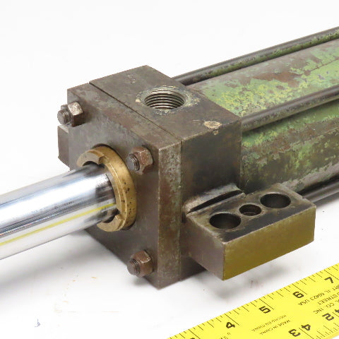 3" Bore 18" Stroke Double Acting Hydraulic Cylinder 3-1/2" Rod Projection
