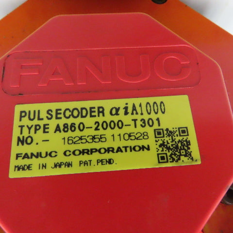 Fanuc A06B-0241-B200 1.8kW 2000RPM 3Ph 255V 133Hz AC Servo Motor