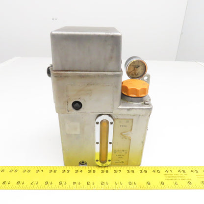 Showa LCB4140C 100V Automatic Lubricator Pump 2 Liter Aluminum Tank