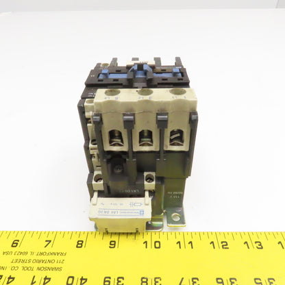 Telemecanique LC1D5011 600V 3Ph 30Hp MAX Contactor 110V 50/60Hz Coil