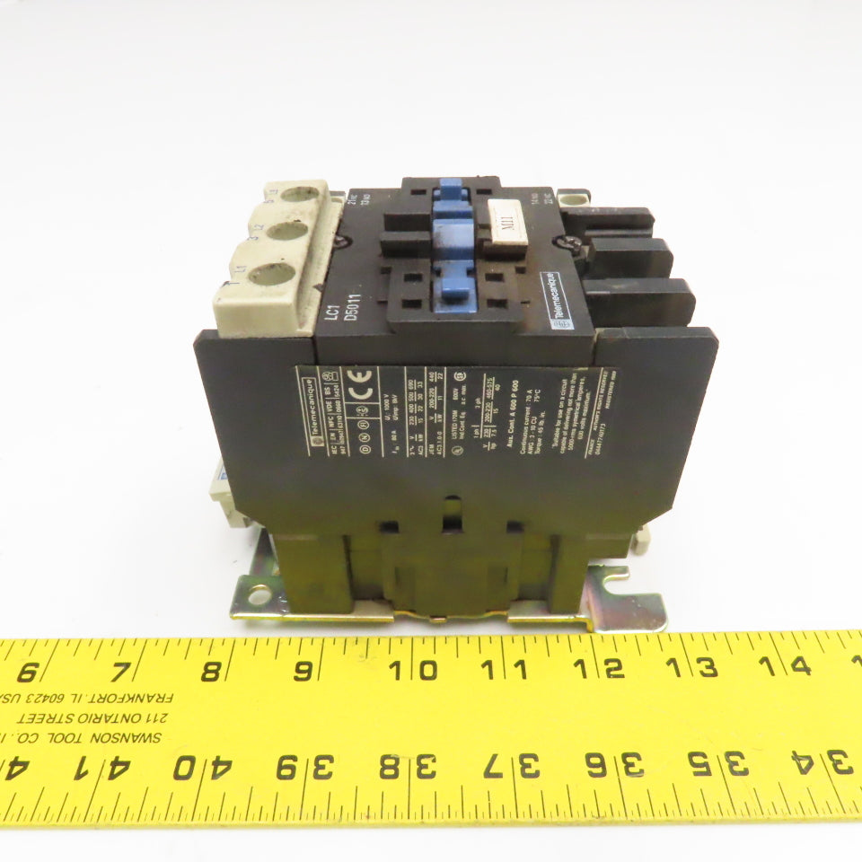 Telemecanique LC1D5011 600V 3Ph 30Hp MAX Contactor 110V 50/60Hz Coil